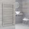 Milano Esk - Stainless Steel Flat Heated Towel Rail - 1000mm x 600mm