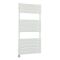 Milano x ECOSO Lustro Electric - White Flat Panel Designer Heated Towel Rail - 1200mm x 600mm - with Thermostatic Wi-Fi Heating Element