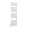 Milano x ECOSO Lustro Electric - White Flat Panel Designer Heated Towel Rail - 1500mm x 450mm - with Thermostatic Wi-Fi Heating Element