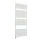 Milano x ECOSO Lustro - Electric White Flat Panel Designer Heated Towel Rail - 1500mm x 600mm