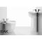 RAK Illusion - Gloss White Modern Rimless Back to Wall Toilet with Soft Close Seat