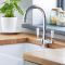 Milano Elizabeth - Traditional Lever Head Kitchen Mixer Tap - Chrome and White