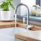 Milano Elizabeth - Traditional Lever Head Kitchen Mixer Tap - Chrome and White