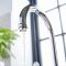 Milano Elizabeth - Traditional Lever Head Kitchen Mixer Tap - Chrome and White