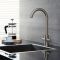 Milano Mirage - Modern Kitchen Mixer Tap with Swivel Spout - Brushed Nickel
