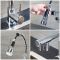 Milano Mirage - Modern Pull Down Spray Kitchen Mixer Tap - Chrome