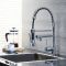 Milano Mirage - Modern Pull Down Spray Kitchen Mixer Tap - Chrome