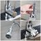 Milano Mirage - Modern Kitchen Mixer Tap with Pull Down Spray - Chrome