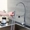 Milano Mirage - Modern Kitchen Mixer Tap with Pull Down Spray - Chrome