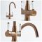 Milano Elizabeth - Traditional 3-in-1 Instant Boiling Hot Water Kitchen Mixer Tap - Choice of finish