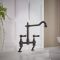 Milano Elizabeth - Classic Cranked Bridge Kitchen Mixer Tap - Choice of Finish