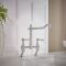 Milano Elizabeth - Classic Cranked Bridge Kitchen Mixer Tap - Choice of Finish