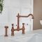 Milano Elizabeth - Classic Bridge Kitchen Mixer Tap with Pull-Out Spray - Choice of Finish