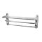 Milano Mirage - Modern 3 Tier Towel Rack - Chrome