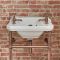Milano Richmond - 515mm Traditional Basin and Washstand - Copper (2 Tap-Holes)