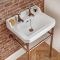 Milano Richmond - 560mm Traditional Basin and Washstand - Copper (2 Tap-Holes)