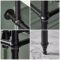 Milano Richmond - 500mm Traditional Basin and Black Washstand - (1 Tap-Hole)