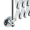 Milano Elizabeth - Traditional Round Extendable Shaving Mirror - Chrome