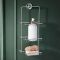 Milano Elizabeth - Traditional Wall Hung Shower Tidy - Chrome