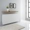 Milano Mono- Double Flat Panel Convector Radiator - 600mm x 1400mm (Type 22)