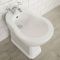 Milano Richmond - White Traditional Floor Standing Bidet - 405mm x 390mm