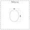 Milano Richmond - Warm Oak Toilet Seat