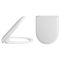 Milano - Luxury D-Shape Top Fixing Toilet Seat