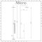 Milano Sevilla - Chrome Outdoor Shower with Shower Head and Hand Shower (2 Outlet)