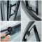 Milano Barq - Black Quadrant Shower Enclosure with Tray - Choice of Sizes