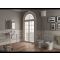 RAK Washington - 820mm Traditional Vanity Unit with Basin and Black Countertop - Choice of Finish and Tap-Holes