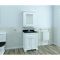 RAK Washington - White Bathroom Mirrored Cabinet - 650mm x 750mm