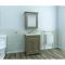 RAK Washington - Cappuccino Bathroom Mirrored Cabinet - 650mm x 750mm