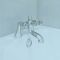 RAK Washington - Traditional Deck Mounted Bath Filler Mixer Tap - Chrome