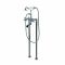 RAK Washington - Traditional Freestanding Bath Shower Mixer Tap with Hand Shower - Chrome