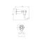 RAK Washington - Traditional Robe Hook - Chrome