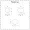 Milano - Furniture Handle - Choice of Finish