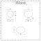 Milano - Furniture Handle - Choice of Finish