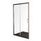 Milano Eris - Brushed Copper Sliding Shower Door with Slate Tray - Choice of Sizes