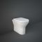 RAK Resort - Gloss White Comfort Height Rimless Back to Wall Toilet with Soft Close Seat