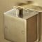 Milano Lyra - Modern 2 Outlet Thermostatic Twin Diverter Shower Valve - Brushed Brass
