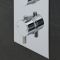 Milano Mirage - Round 2 Outlet Twin Diverter Thermostatic Shower Valve - Chrome