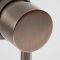 Milano Amara - Modern Manual Shower Valve - One Outlet - Aged Bronze
