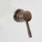 Milano Amara - Modern Manual Shower Valve - One Outlet - Aged Bronze