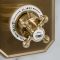 Milano Elizabeth - Traditional Concealed Thermostatic Twin Diverter Shower Valve - Brushed Brass