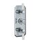 Milano Elizabeth - Traditional Concealed Thermostatic Triple Shower Valve - Chrome and White