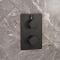 Milano Otto - Modern 2 Outlet Thermostatic Twin Diverter Shower Valve - Choice of Finish