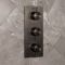 Milano Otto - Modern 2 Outlet Thermostatic Triple Shower Valve - Choice of Finish