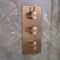 Milano Otto - Modern 2 Outlet Thermostatic Triple Shower Valve - Choice of Finish