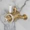 Milano Elizabeth - Traditional Dual Control Exposed Thermostatic Shower Valve - Brushed Brass