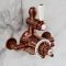 Milano Elizabeth - Traditional Twin Exposed Thermostatic Shower Valve - Brushed Copper